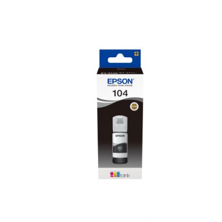 EPSON 104 FLACONE ECOTANK 65 ML NERO