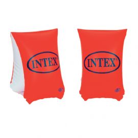 INTEX COPPIA BRACCIOLI DELUXE GRANDI 6/12ANNI ARANCIONE 58641