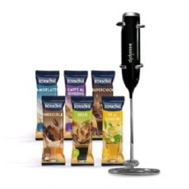 BORBONE KIT DEGUSTAZIONE SOLUBILI - 1 FRULLINO ELETTRICO + 6 STICK ASSORTITI (AMORLATTE - GINSENG - SUPERCIOCK - ORZO - NOCCIOLA - TE'' AL LIMONE)